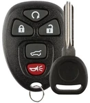 Replacement Key Fob Car Remote And Uncut Transponder Compatible With 1591341. Fixed Price $29.49.