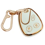 Aioeuoia Tpu For Gmc Fob Cover With Keychain Keyless Entry Small, White. Fixed Price $16.96.
