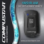 Compustar 1-WAY 1WS1R-AM Remote Control Transmitter VA5REL300-1WAM. Fixed Price $21.99.