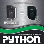 Python 7211P 2-WAY 1-BUTTON Remote Control EZSDEI7211 Viper Replacement. Fixed Price $92.99.