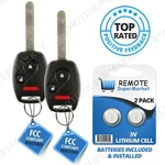 Replacement For 2007 2008 2009 2010 2011 2012 2013 Honda Cr-v Remote Key Fob (2). Fixed Price $19.95.