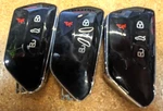 Lot Of 3 Oem Volkwagen Smart Key Fob Remotes NBGFS191 4 Buttons. Fixed Price $75.00.