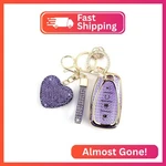 Yikecase Fob Cover With Diamond Keychain For Women Car Holder Compatible. Fixed Price $23.40.