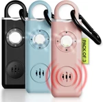 Weten Personal Safety Alarm For Women - 130DB Loud Panic Siren Keychain Pack. Fixed Price $46.79.
