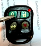 Oem Autopage 4 Button Red Led Alarm Keyless Remote Car Starter Fob B23AT67 XT-59. Fixed Price $35.88.