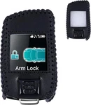 Leather Case Key Fob Compatible With Compustar Remote Prime RF-2WQ9-FM,. Fixed Price $37.86.