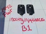 2- Oem Gm Keyless Remote Fob Button Rear Press Twice ABO0104T 15731442. Fixed Price $103.85.