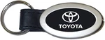 Au-tomotive Gold, Inc. Oval Leather Key Fob For Toyota Black. Fixed Price $15.95.