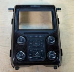 2013-14 Ford F150 Woodgrain 8" Radio Trim Bezel Climate Control Panel Oem. Fixed Price $199.00.