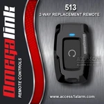 New 513 Omegalink 1-BUTTON 2-WAY Remote Control TBQT4-SS2W For OL-RF-15SST. Fixed Price $39.99.
