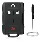 Qixiubia Key Fob Shell Cover Replacement Fits For Chevy Silverado S, Black. Fixed Price $16.36.