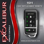 New Excalibur 1511 4-BUTTON 2-WAY Replacement Remote Control Elvntrqa RS-475-3D. Fixed Price $59.99.