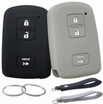 Reprotecting Silicone Rubber Key Fob Cover Compatible 6.5*4.5, Black/grey. Fixed Price $17.17.