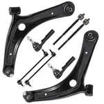 Lcwrgs 8PCS Front Suspension Lower Control Arms Kit For 2007-2017 Jeep Compass. Fixed Price $125.83.