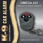 New K-9 Omega 3-BUTTON 1-WAY Remote Control L2M432 For K9 Freedom Series. Fixed Price $42.99.