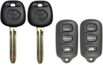 2 New Toyota TOY43AT4 Transponder Key (4C) Remote Fob GQ43VT14T Usa Seller A+. Fixed Price $35.00.