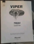 Viper 790XV Car Alarm Installation Guide, Directed Electronics. Fixed Price $7.95.