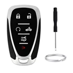 Qixiubia 6-BUTTON Fob Shell Cover Replacement For Chevy Camaro Keyless. Fixed Price $43.99.
