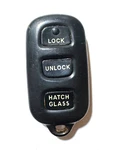 Oem Toyota Keyless Entry Remote Fob Control GQ43VT14T 3BTN Hatch Glass. Fixed Price $20.77.