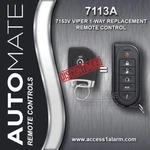 New Viper 7153V For Discontinued Automate 7113A 1-WAY Remote Control EZSDEI7113. Fixed Price $59.99.
