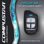 Used Compustar 1WG6R-AM Remote Control Transmitter VA5REC310-1W433. Fixed Price $24.99.