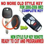 I-key Style Flip For 2000-2006 Toyota MR2 Fob Keyless Entry Chip Remote TD1. Fixed Price $43.43.