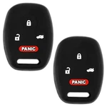 2X Keylessoption Fob Cover Replacement For 2003 2004 2005 2006 2007 Black. Fixed Price $17.80.