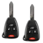 2 Car Remote Head Uncut Ignition Transponder Keyless Fob Combo For KOBDT04A. Fixed Price $16.95.