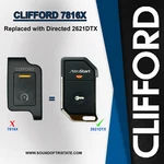 Clifford 7816X 2-WAY Remote Control 4203 4205 4218 Start 2621DTX. Fixed Price $39.99.
