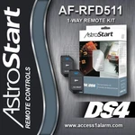 Astrostart AF-RFD511 1-WAY Remote Control Kit And Antenna For DS3 DS4 Systems. Fixed Price $99.99.