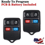 Ford Replacement Alarm Entry Control Fob Remote Keyless Clicker 4 Button. Fixed Price $6.51.