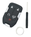 Smart Key Fob Case Shell Fit For 2022 2021 2020 2019 Chevy 5 Buttons -. Fixed Price $19.14.