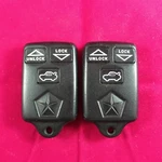 Lot Of 2 Chrysler Dodge Oem Keyless Entry Remote 3B Trunk - GQ43VT5T / T7T. Fixed Price $22.49.