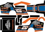 Ricky Thorton Jr / Rtj Themed Traxxas Modified Mudboss Remote Control Car Wrap. Fixed Price $50.00.