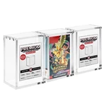 (3-PACK) Pokemon Booster Bundle Magnetic Acrylic Display Case V2 ME2.5+ Only. Fixed Price $46.95.