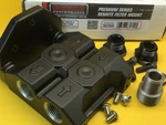 3/4"-16 Single Remote Oil Filter Mount 1/2" Side Ports Billet Derale 35709. Fixed Price $202.73.