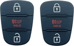 3 Buttons Car Remote Fob Case Rubber Insert Keypad.... Fixed Price $12.58.