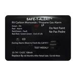 Mti Industry 25-741-BL Safe-t-alert Lp & Co Alarms Detectors Rv. Fixed Price $79.06.