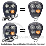 2 New Replacement Viper Btn Orange Keyless Remote Fob For EZSDEI476V. Fixed Price $47.95.