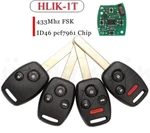 HLIK-1T HLIK-2T Remote Car Key Fob 433MHZ ID46 PCF7961 Chip For Honda Accord. Fixed Price $26.73.