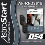 Astrostart AF-RFD2615 1-WAY Remote Control Kit And Antenna For DS3 DS4 Systems. Fixed Price $99.99.