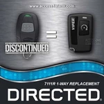 Discontinued Ready Remote 7111R 1-BUTTON New Viper 7117V EZSDEI471H. Fixed Price $49.99.