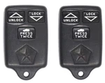 2 Chrysler Dodge Oem Keyless Entry Car Remote Button Trunk GQ43VT5T GQ43VT7T. Fixed Price $14.26.