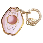 Tapayica For Bmw Fob Shell Keyless Remote With Keychain S, Pink-gold. Fixed Price $23.07.