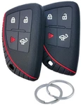 Runzuie 2PCS Silicone Smart Remote Key Fob Cover For 2025 2024 2023 2022 Gmc.... Fixed Price $17.18.