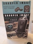 Sharper Image Portable Electronic Key Finder Locator 2 Fobs & Remote New Box. Fixed Price $21.87.