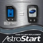 Astrostart 5325D-TX 2-WAY Lcd Remote Control Replaced By The Color Viper 7957V. Fixed Price $189.99.