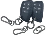 Runzuie 2PCS Silicone Smart Remote Key Fob For 2022 2023 2024 Small, Black. Fixed Price $22.31.